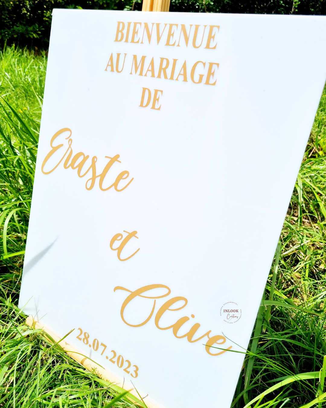 Panneaux de Bienvenue (plexi blanc)
