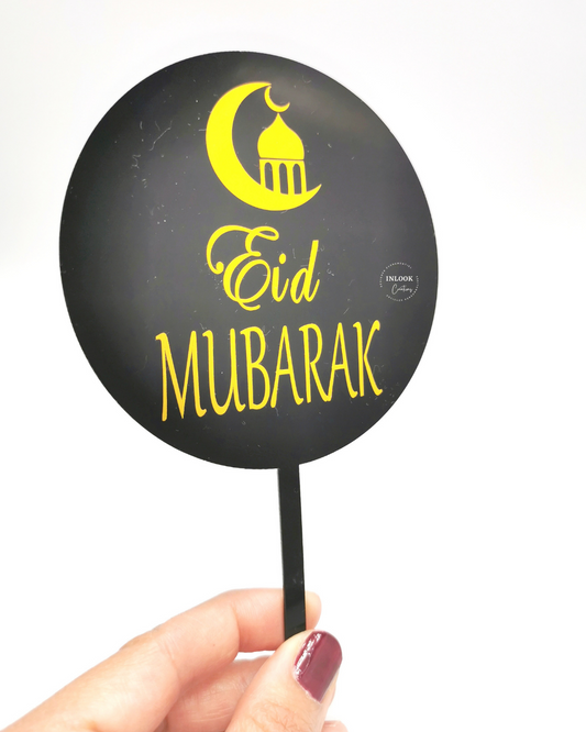 Cake topper acrylique Eid