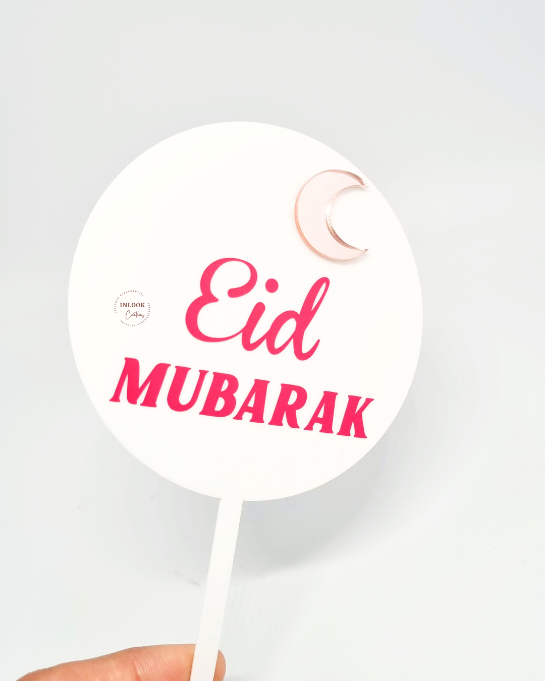 Cake topper acrylique Eid